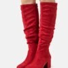 Anna Field Boots - Red