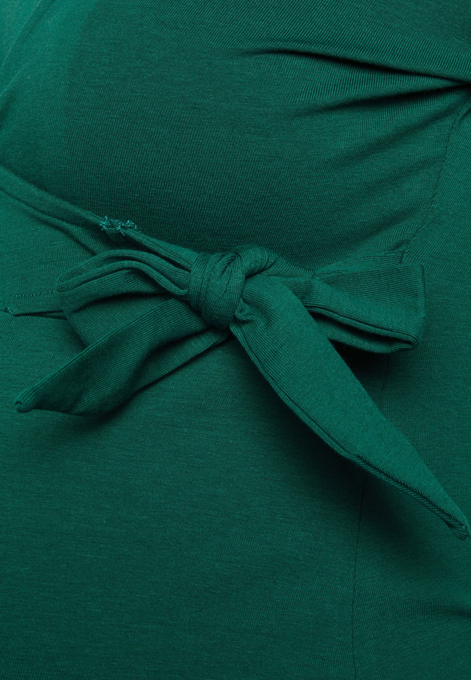 Long Sleeved Top - Dark Green 3 Long Sleeved Top - Dark Green - Image 3