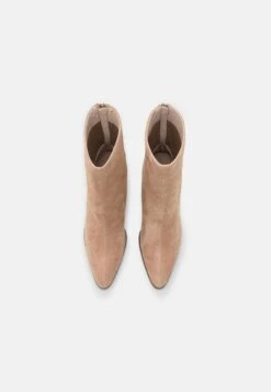 Anna Field Leather - Classic Ankle Boots - Beige -Fashion Shop 4f57e64067594477b5006b2f920df9ac