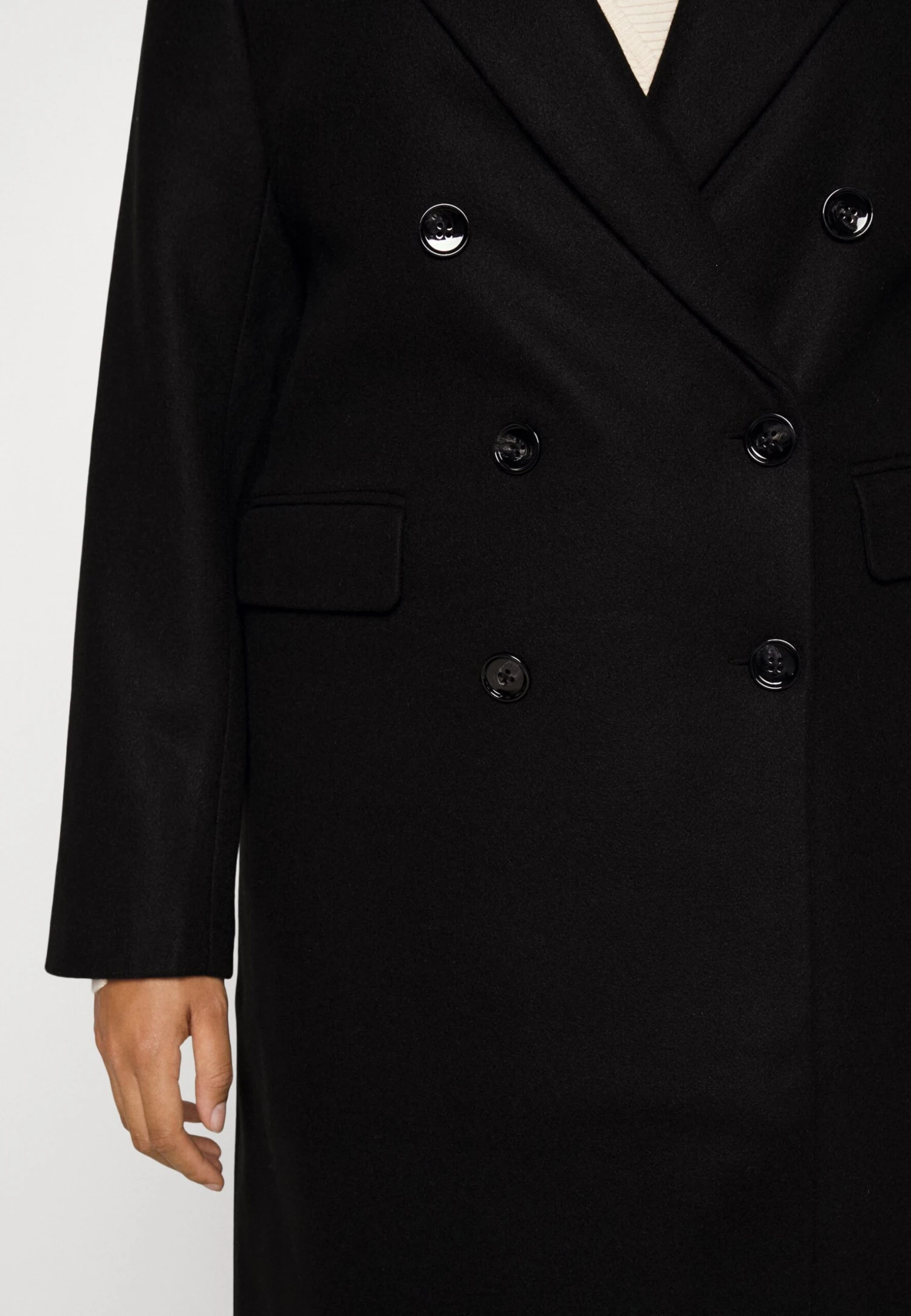 Classic Coat - Black 5 Classic Coat - Black - Image 5