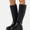 Anna Field Platform Boots - Black