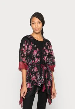 Anna Field Summer Jacket - Black/Blue/Red