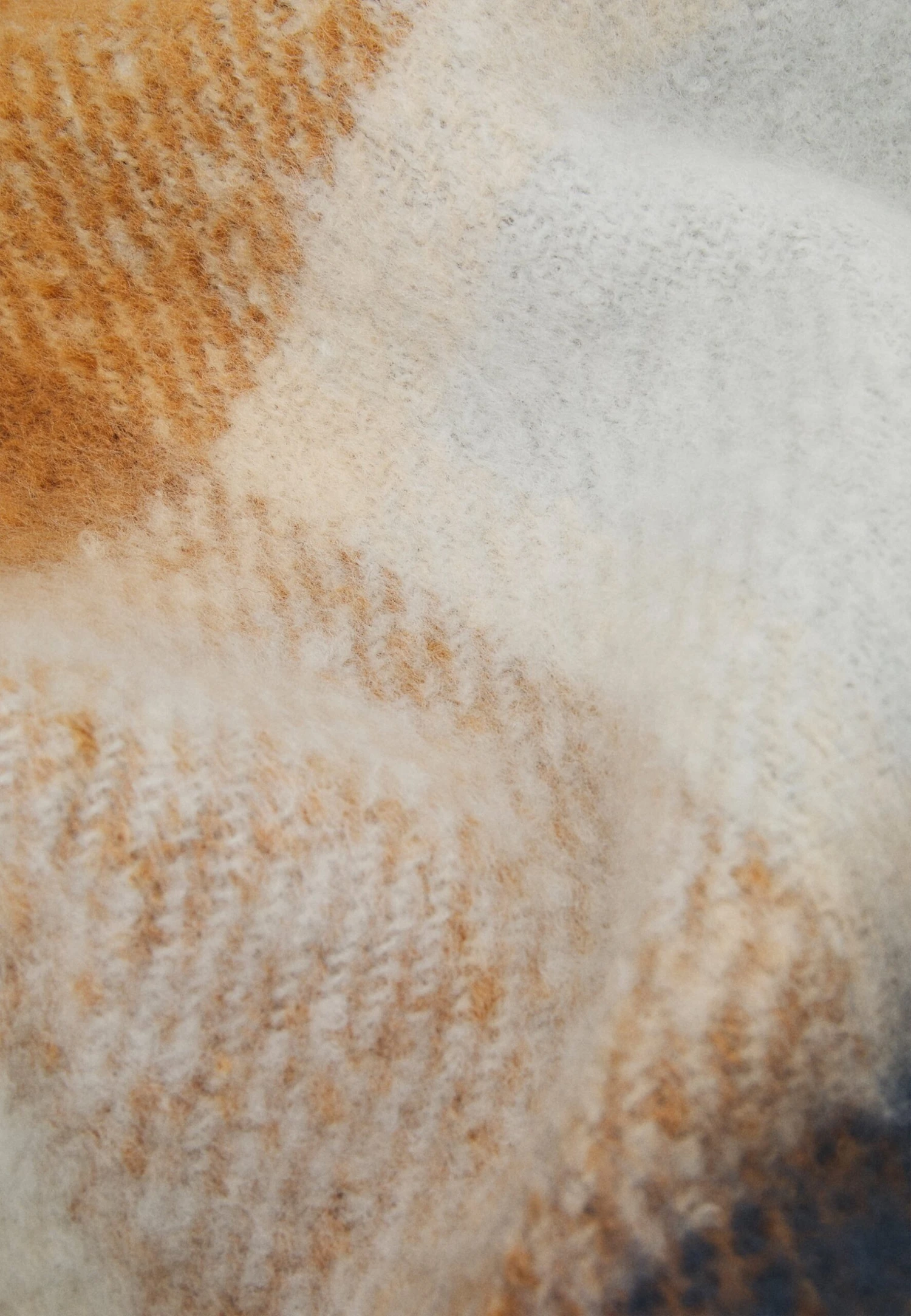 Anna Field Scarf - Brown/White/Blue 2 Anna Field Scarf - Brown/White/Blue - Image 2