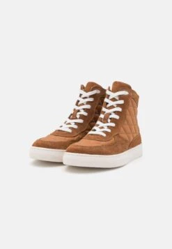 Anna Field Leather - High-Top Trainers - Cognac 8 Anna Field Leather - High-Top Trainers - Cognac -Fashion Shop 5775cdbb5b5d4e3f870f6d153c2d0a42