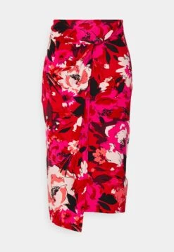 Anna Field Front Knot Midi Skirt - Pencil Skirt - Pink -Fashion Shop 58502fa5a35f490f9e88e15aa50b7a3a
