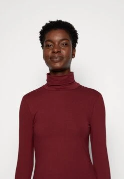 Anna Field Long Sleeved Top - Dark Red -Fashion Shop 5b49bce5932f4e189d581e0a3cf1f5df