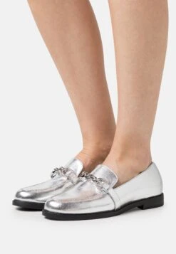 Anna Field Slip-Ons - Silver