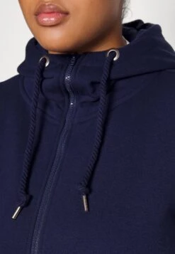 Zip-Up Sweatshirt - Dark Blue -Fashion Shop 6187708285bf464496c650d3eae6ca9f