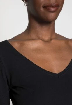 Anna Field Basic - Long Sleeved Top - Black -Fashion Shop 6408e1727b9848a0bd469688ac8fb05a