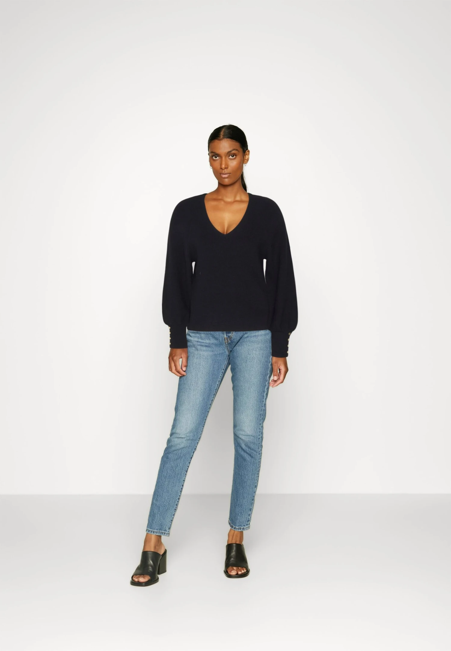 Anna Field Jumper - Black 2 Anna Field Jumper - Black - Image 2