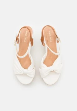 Platform Sandals - White -Fashion Shop 6b34aad327ef44e5beab0fd6e215d41d