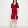 Jersey Dress - Dark Red