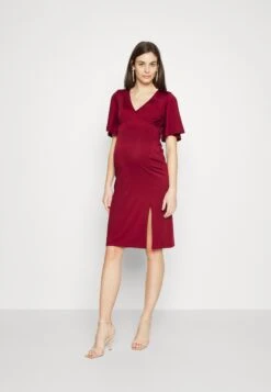 Jersey Dress - Dark Red