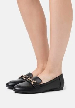 Anna Field Slip-Ons - Black