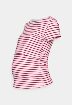 2 Pack - Basic T-Shirt - Dark Red/White/ Dark Blue -Fashion Shop 77962dfcd6704001a665d8c2b253d225