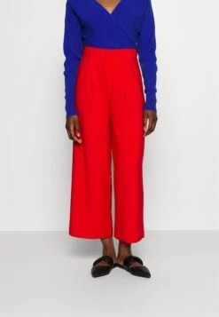 Anna Field Trousers -Red