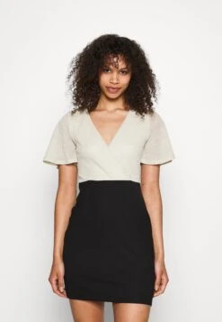 Anna Field Shift Dress - Gold/Black -Fashion Shop 7a80ea5c9a46453da2bbf559ccf18176