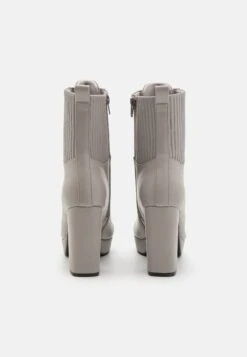 Anna Field High Heeled Ankle Boots - Grey -Fashion Shop 7b64e65ffc5542fa806125e1b8bf687e