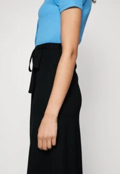 Anna Field Basic Wrap Over Midi Skirt- A-Line Skirt - Black 13 Anna Field Basic Wrap Over Midi Skirt- A-Line Skirt - Black -Fashion Shop 803d7cd6783d444c9f967014797606fc