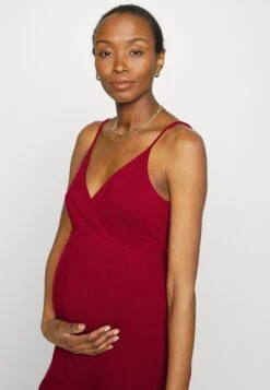 Strappy Drappy Cintered- Jumpsuit - Dark Red -Fashion Shop 8397c307e890482eadfd9b9199f655d3