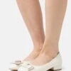 Leather Wide Fit - Ballet Pumps - White