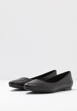 Anna Field Leather - Ballet Pumps - Black -Fashion Shop 88ecdd53196f44b8be6a5aded650b9b6