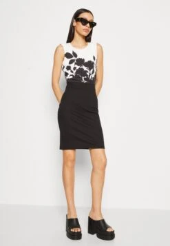 Anna Field Jersey Dress - Black/White -Fashion Shop 8a8751242198491aae9f55b5b70c2632