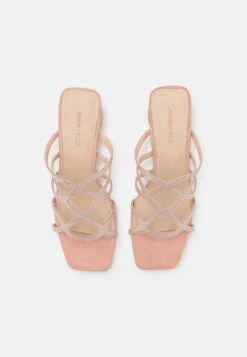 Anna Field Leather- Heeled Mules - Light Pink 11 Anna Field Leather- Heeled Mules - Light Pink -Fashion Shop 8b17779f89b54f6788f1e0797b95d9f7