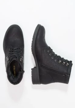 Anna Field Winter Boot - Lace-Up Ankle Boots - Black -Fashion Shop 8b6d960fcd704d99b897b271af4e57e6