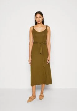 Anna Field Jersey Dress - Olive
