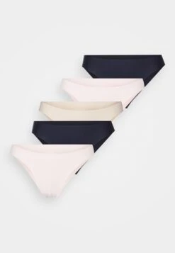 Anna Field 5 Pack - Thong - Blue/Pink -Fashion Shop 951219ecf690421bb338197d5923e6ff