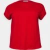 Slub Jersey- Basic T-Shirt - Red
