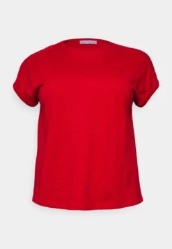 Slub Jersey- Basic T-Shirt - Red