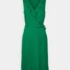 Anna Field Volant Midi Dress - Day Dress -Green