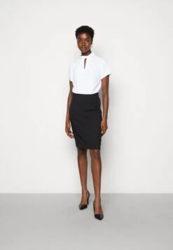 Anna Field Shift Dress - Black/White