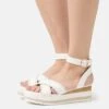 Anna Field Platform Sandals - White