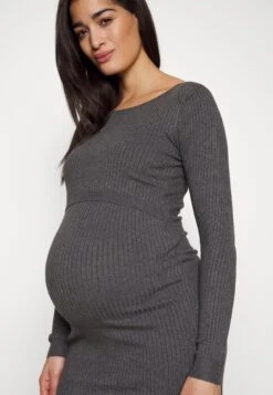 Jumper Dress - Mottled Dark Grey 9 Jumper Dress - Mottled Dark Grey -Fashion Shop 9a06968578194d5ab9c55dd49c8a1972