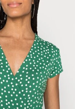 Anna Field Jersey Dress - Green/White -Fashion Shop 9aa741cd7c374342bd43d625c7ea9038