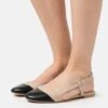 Anna Field Slingback Ballet Pumps - Beige