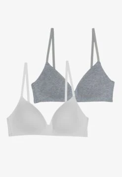 Anna Field 2 Pack - T-Shirt Bra - Grey/White 8 Anna Field 2 Pack - T-Shirt Bra - Grey/White -Fashion Shop a2291e4afc354009846bafe1d8d232dc