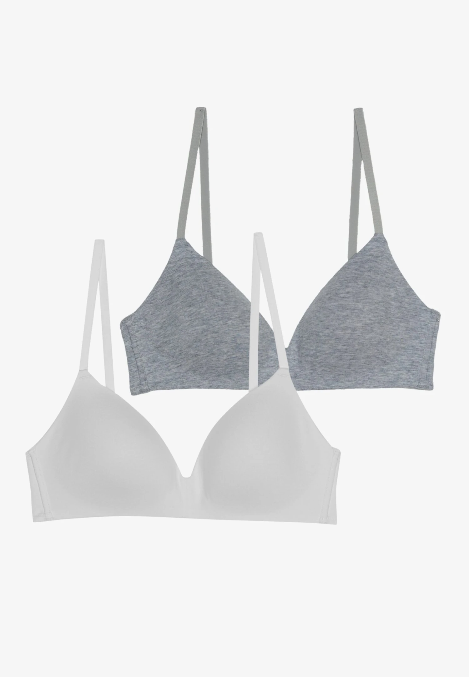 Anna Field 2 Pack - T-Shirt Bra - Grey/White 4 Anna Field 2 Pack - T-Shirt Bra - Grey/White - Image 4
