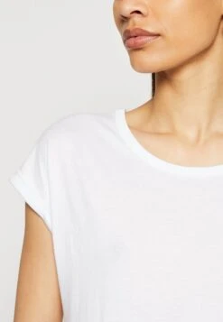 Anna Field 3 Pack - Basic T-Shirt - White/Mottled Light Grey -Fashion Shop a5df3b67ec0f4901af61e78bed11b7da