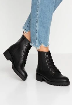 Anna Field Comfort - Lace-Up Ankle Boots - Black