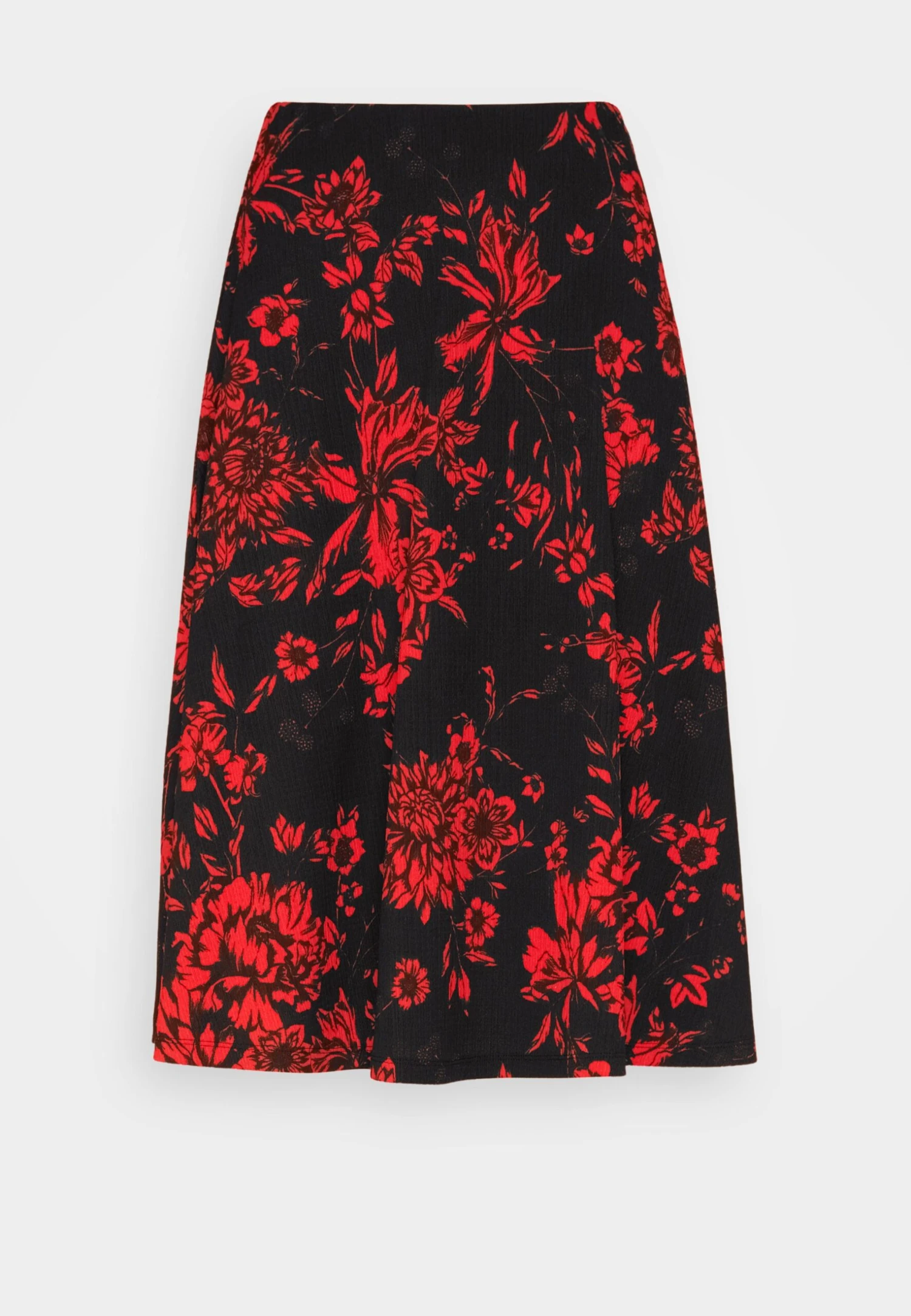 Anna Field A-Line Skirt - Red/Black 5 Anna Field A-Line Skirt - Red/Black - Image 5