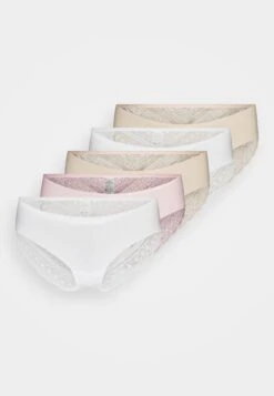 Anna Field 5 Pack- Briefs - Pink/White/Nude -Fashion Shop a99d7f990949403eb73b420a66e6de85