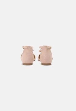 Ankle Strap Ballet Pumps - Light Pink 11 Ankle Strap Ballet Pumps - Light Pink -Fashion Shop a9ae5e7e4cec45d0b158afaef8ca1bd7