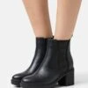 Anna Field Platform Ankle Boots - Black