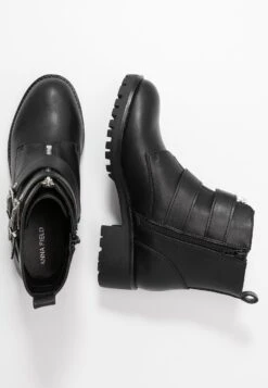 Anna Field Cowboy/Biker Ankle Boot - Black -Fashion Shop af73c97767fb415fb7c80a846f41d692