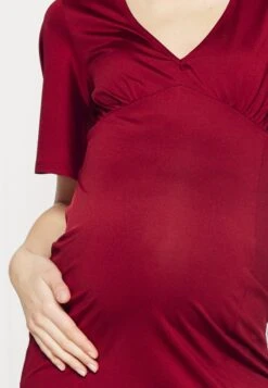 Jersey Dress - Dark Red -Fashion Shop af91a30b0bc14df8892df3d297fe39ea