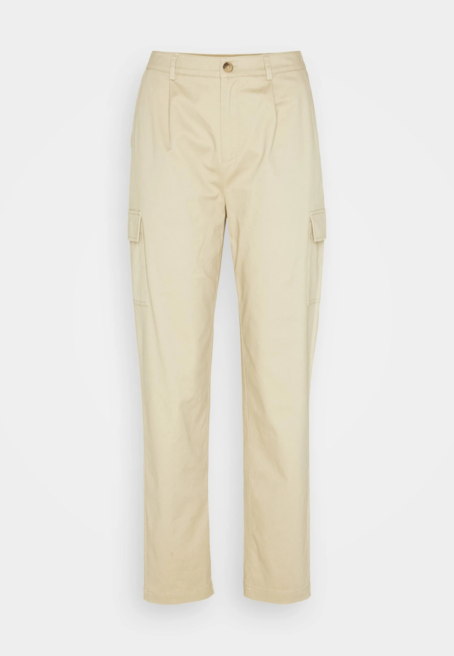 Anna Field Cargo Trousers - Beige 5 Anna Field Cargo Trousers - Beige - Image 5